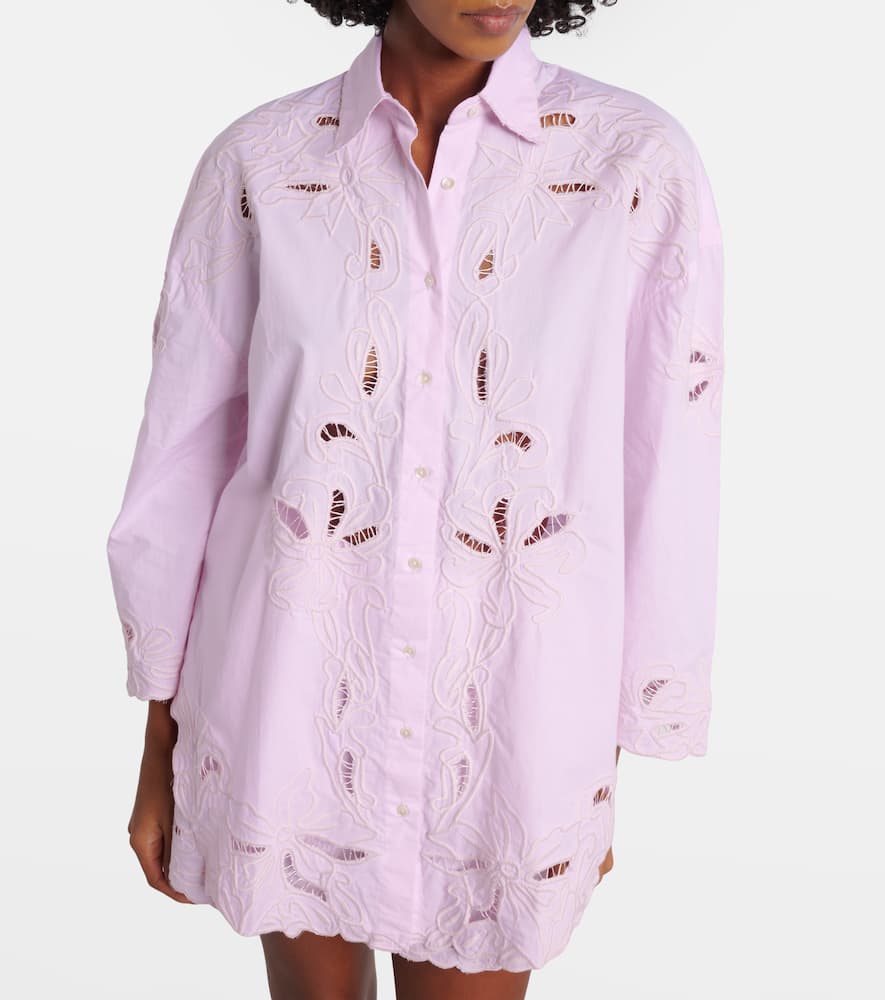 Oversized cotton top