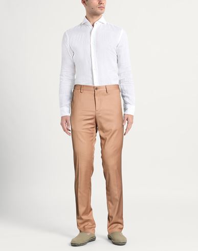 Man Pants Camel Size 34 Wool, Viscose, Elastane