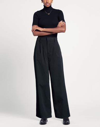 Woman Pants Black Size 4 Polyester