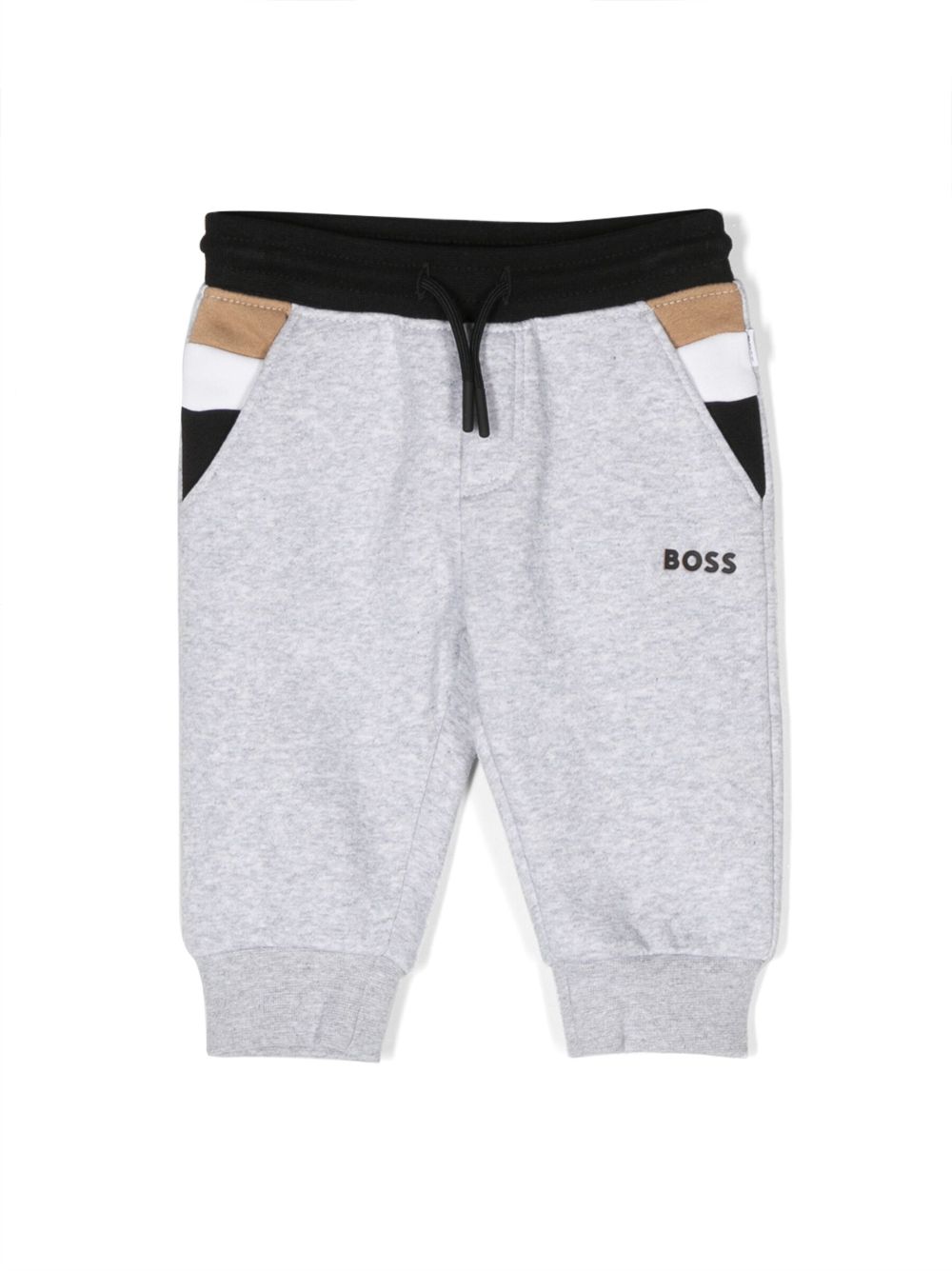 Logo-print track pants - Grey