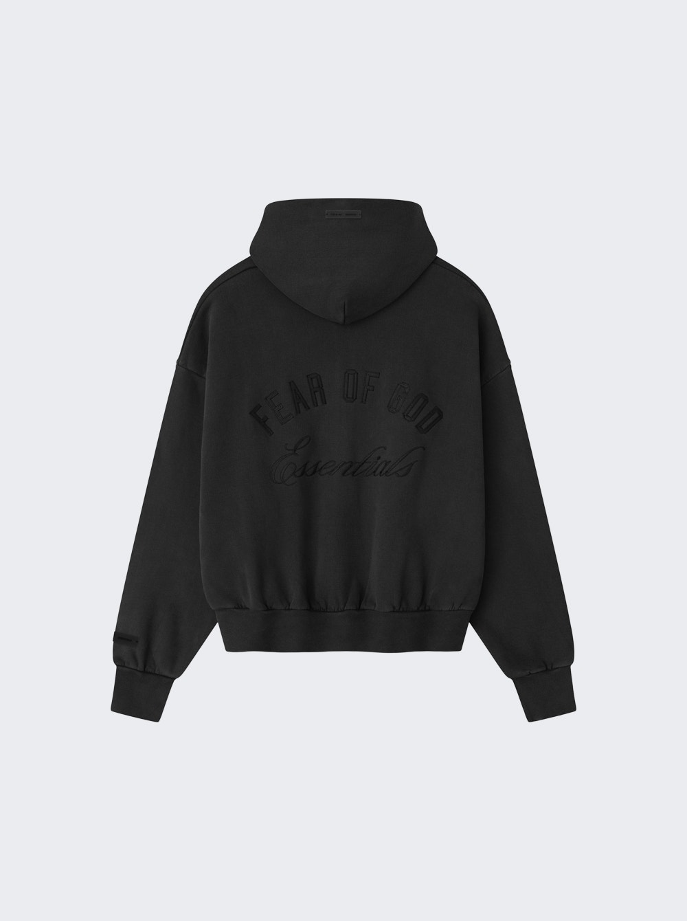 Classic Full Zip Hoodie Vintage Black