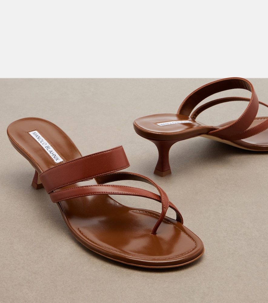 Susa leather thong sandals