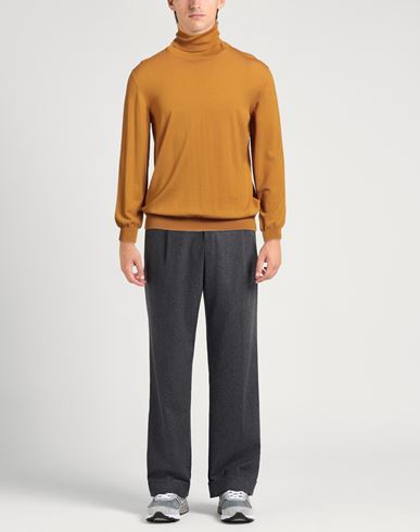 Man Turtleneck Marigold Size 44 Virgin Wool, Polyamide