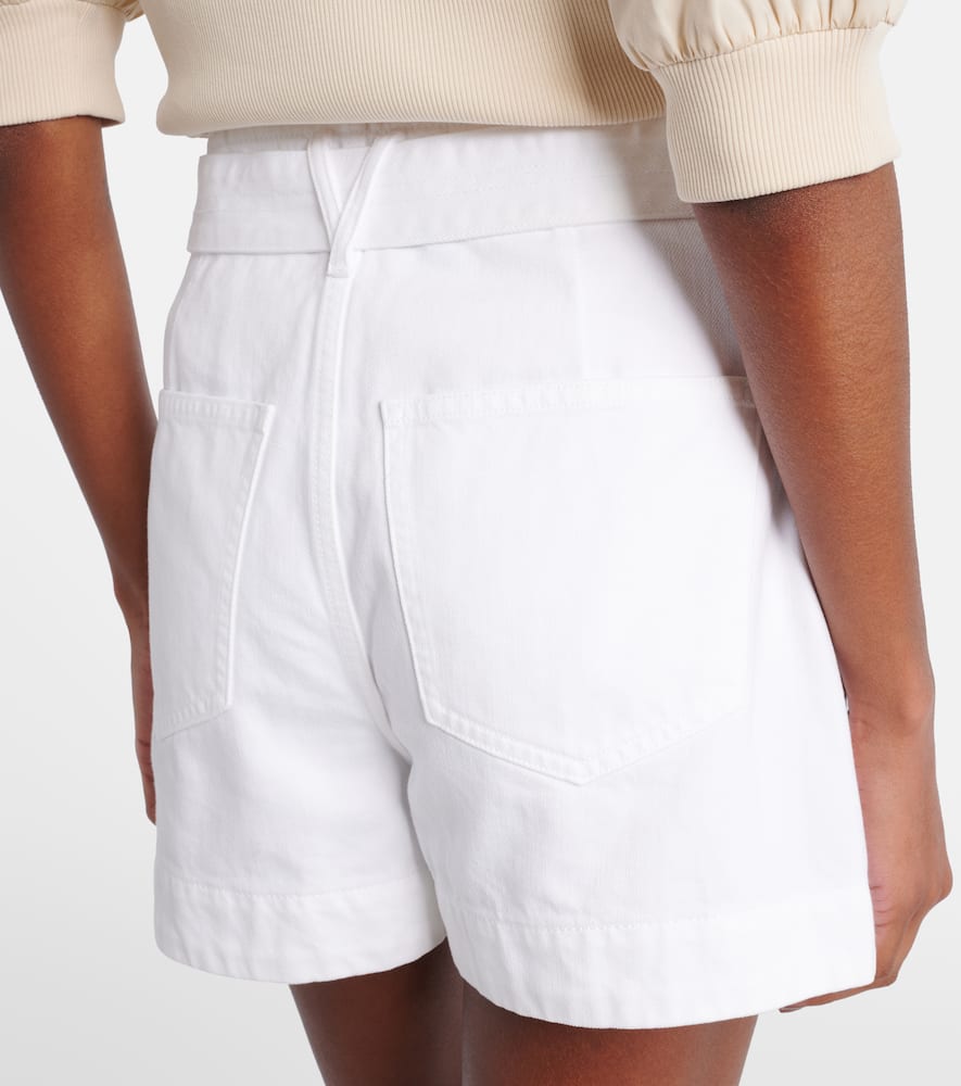 Agee cotton-blend skort