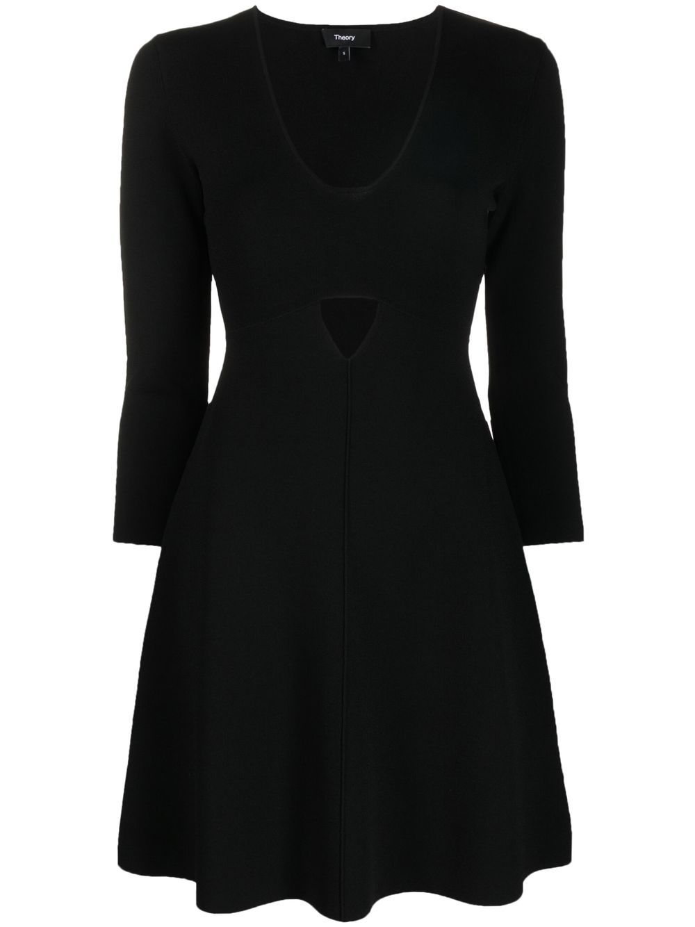 Cut-out mini dress - Black