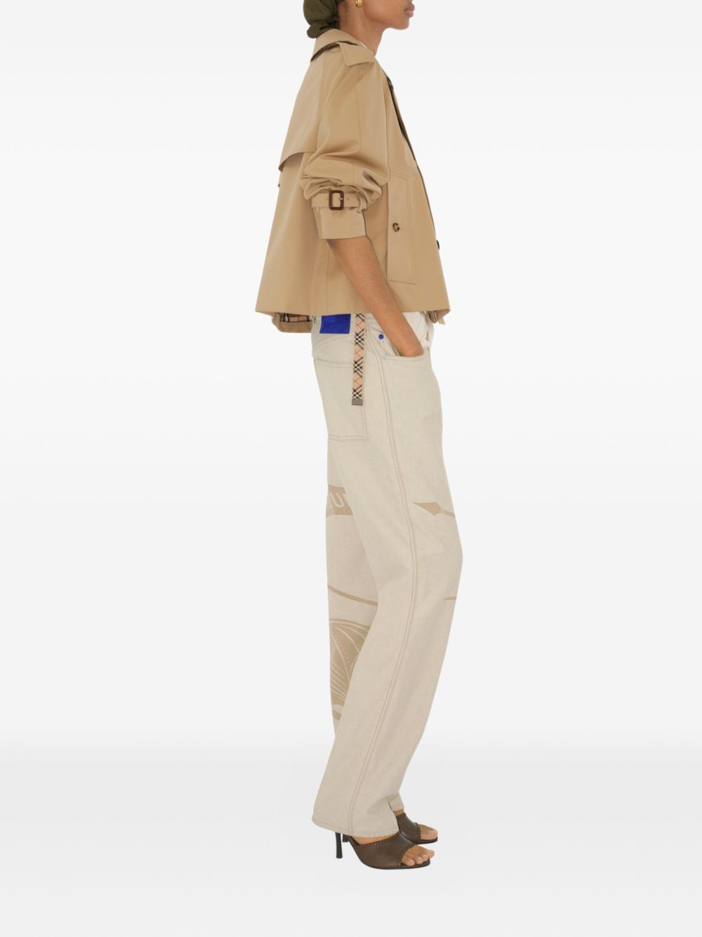 Burberry Haltye Jacket in Honey - Beige. 4 also in