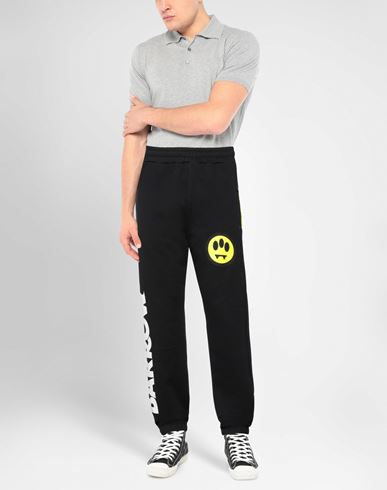 Man Pants Black Size XL Cotton