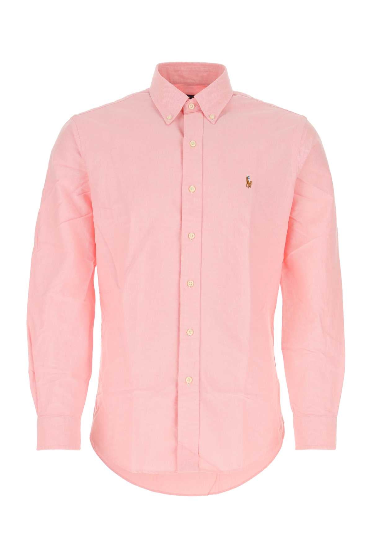 Oxford Cotton Shirt — Pink
