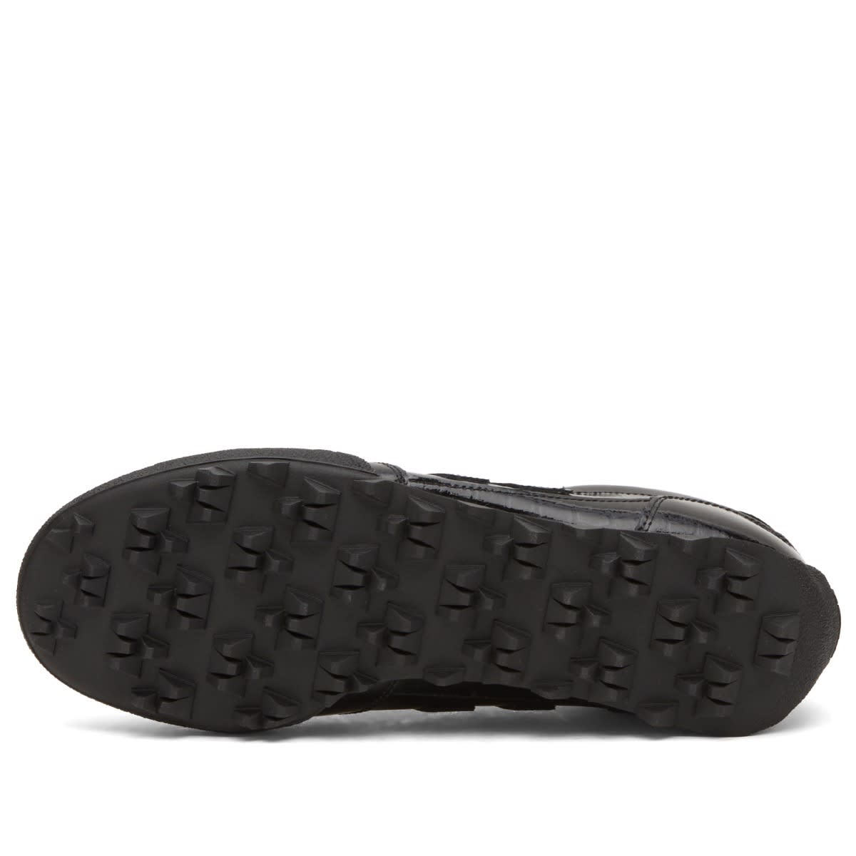 Gator Run Sneaker in Black/Black