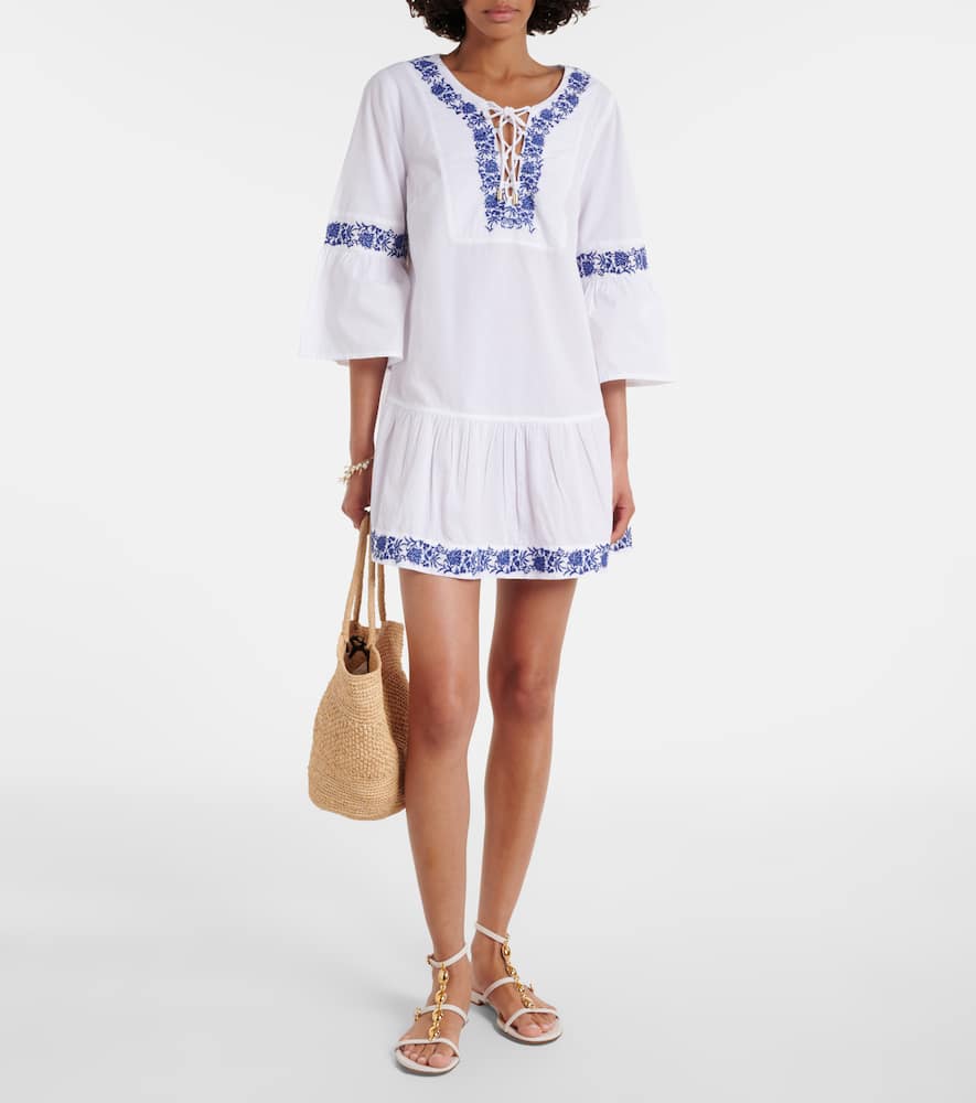 Cannes cotton beach cover-up
