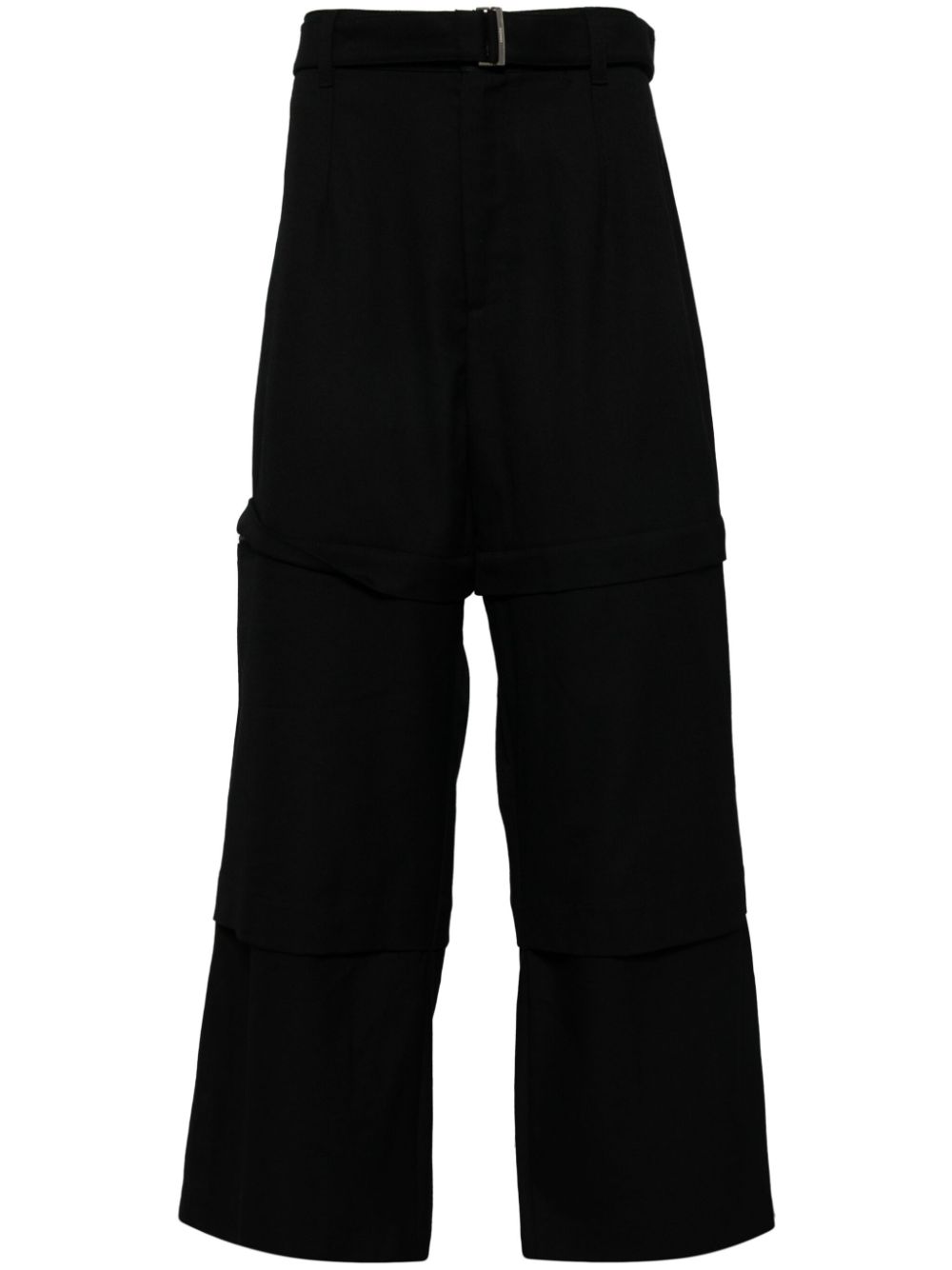 Meta pleated trousers - Black