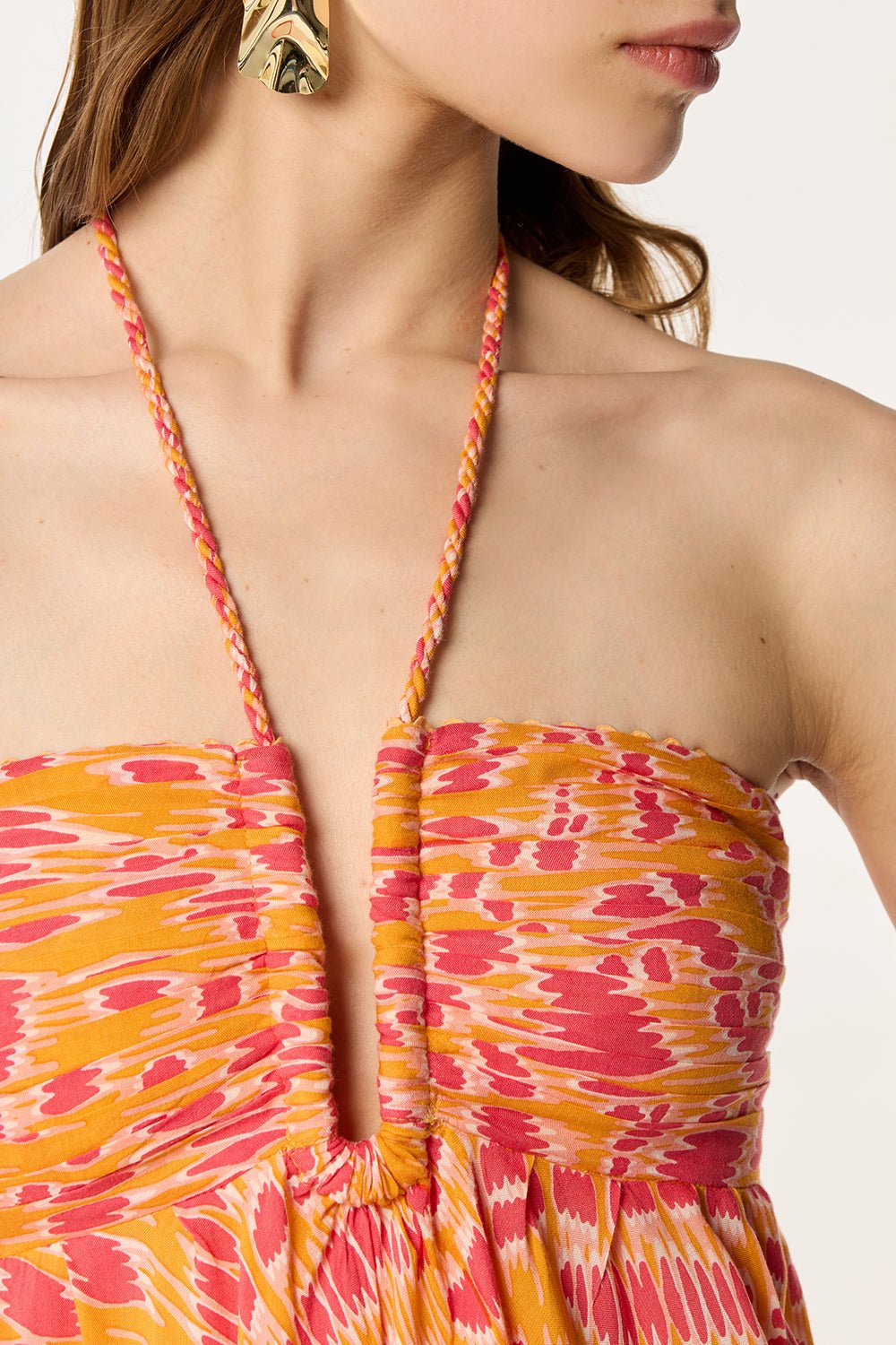 Mini Dress Calla - Yellow Kalina