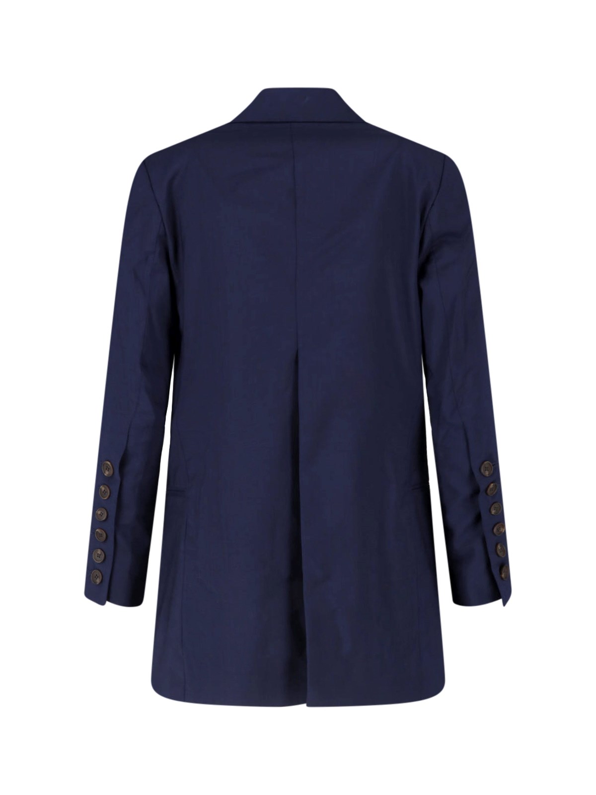 Double-Breasted Virgin Wool Blazer