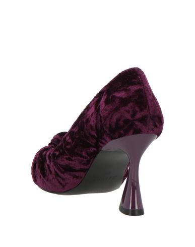 Woman Pumps Purple Size 5 Textile fibers