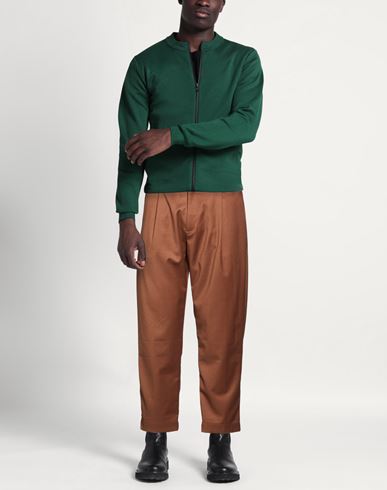 Man Pants Brown Size XL Polyester, Viscose, Elastane