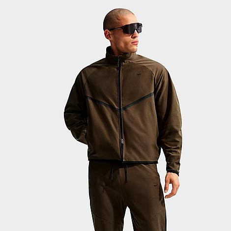 Men's Sportswear Tech Dri-FIT Shori Knit Track Jacket in Dark Hazel/Black