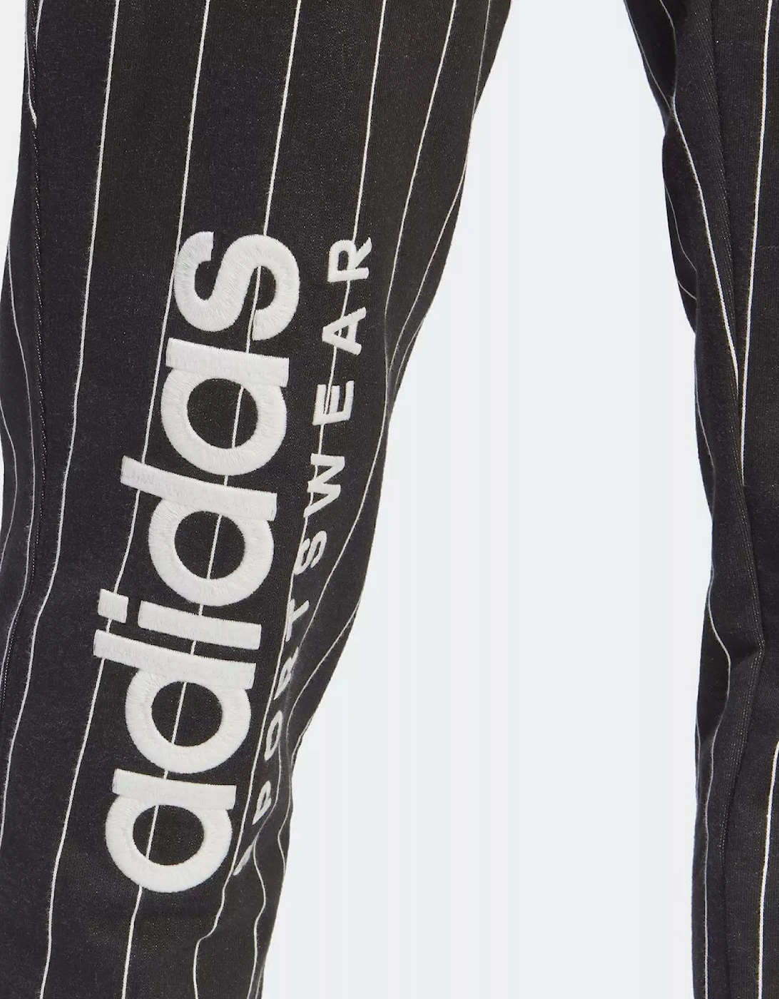 Men's Adidas Originals Pinstripe Jogger Black - : 37/36/32/42/Regular