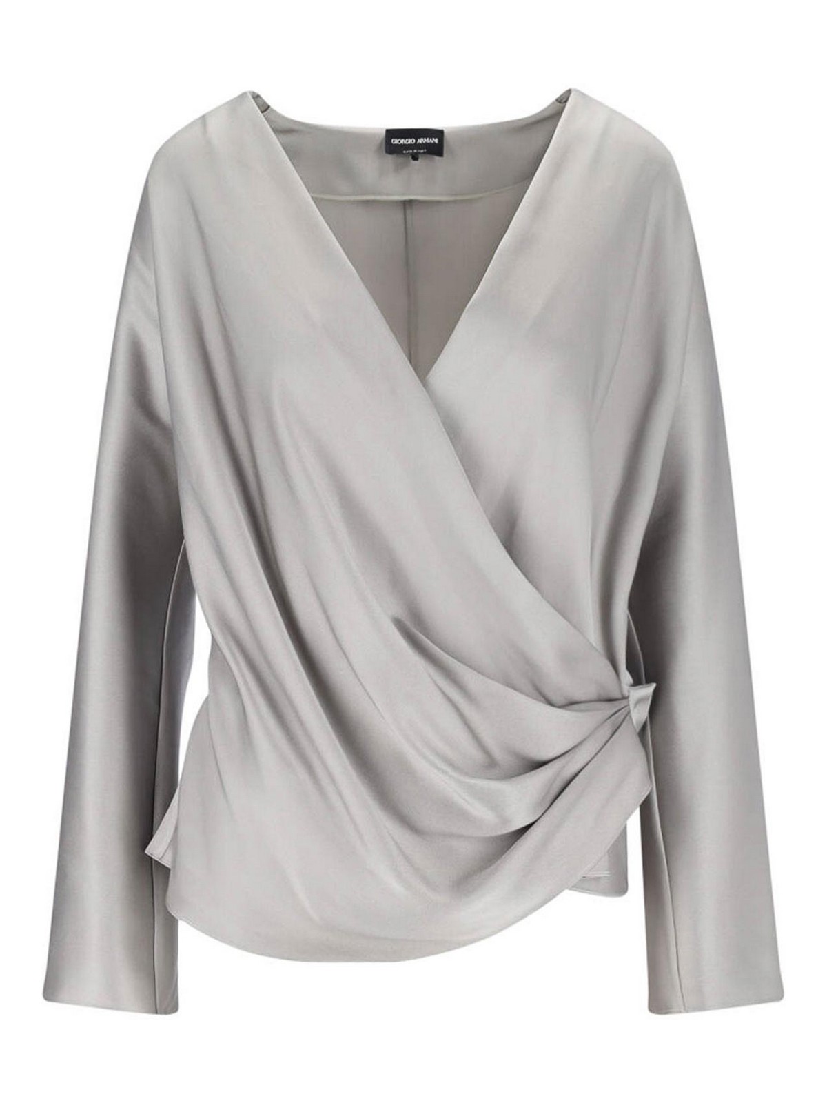 Asymmetrical Silk Shirt