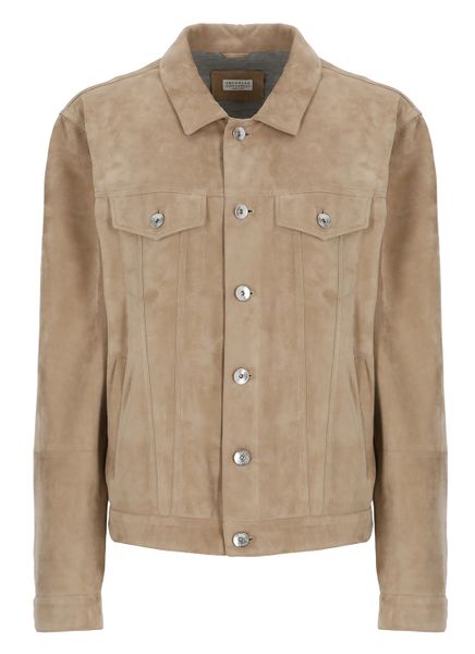 Brunello Cucinelli Button-Up Long Sleeved Jacket