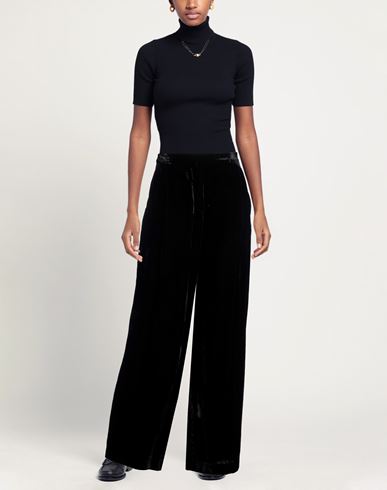 Woman Pants Black Size 6 Viscose, Polyamide