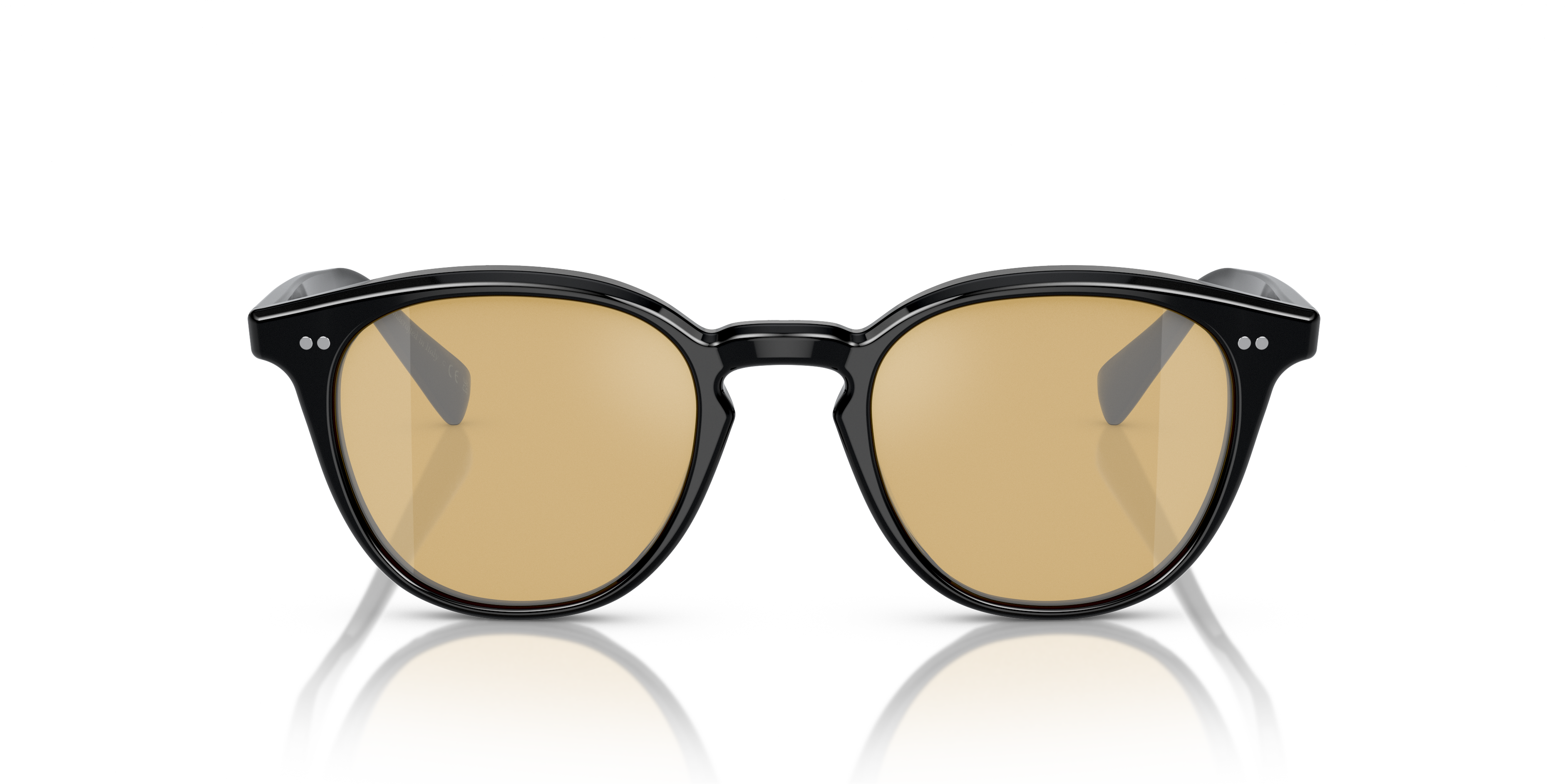 Oliver Peoples Unisex Oliver Peoples OV5454SU DESMON SUN 10050F Sunglasses Acetate Black Yellow Pantos Norma