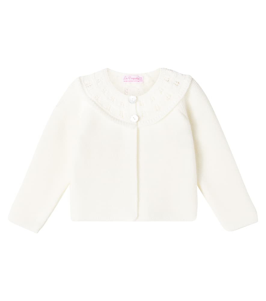 Baby Baena wool cardigan