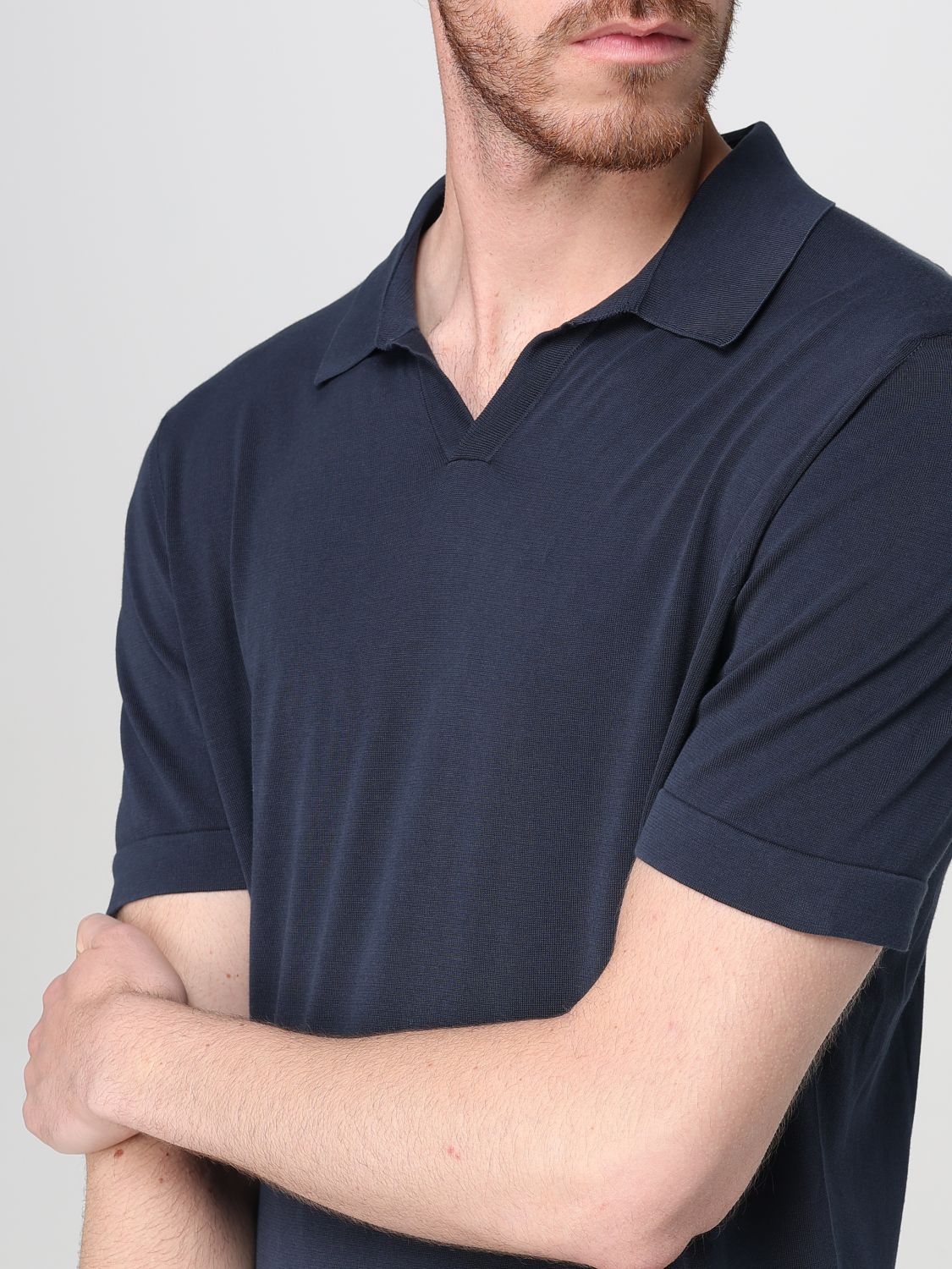 Polo Shirt DRUMOHR Men color Blue