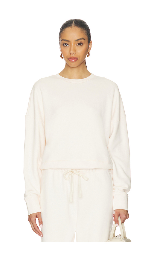 Sold Out NYC The Everyday Sweatshirt in Cream. L. Also in M