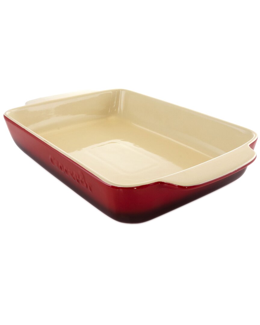Crockpot Artisan 4qt Stoneware Bake Pan