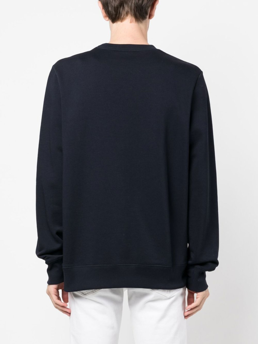 Blue Zebra logo cotton sweatshirt