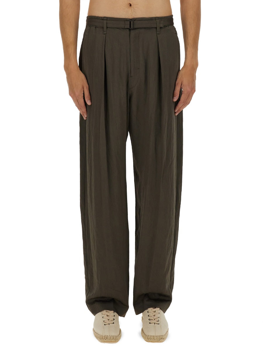 Relaxed Pants with Belt - Size 48 IT