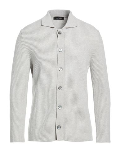 Man Cardigan Light grey Size 38 Cashmere