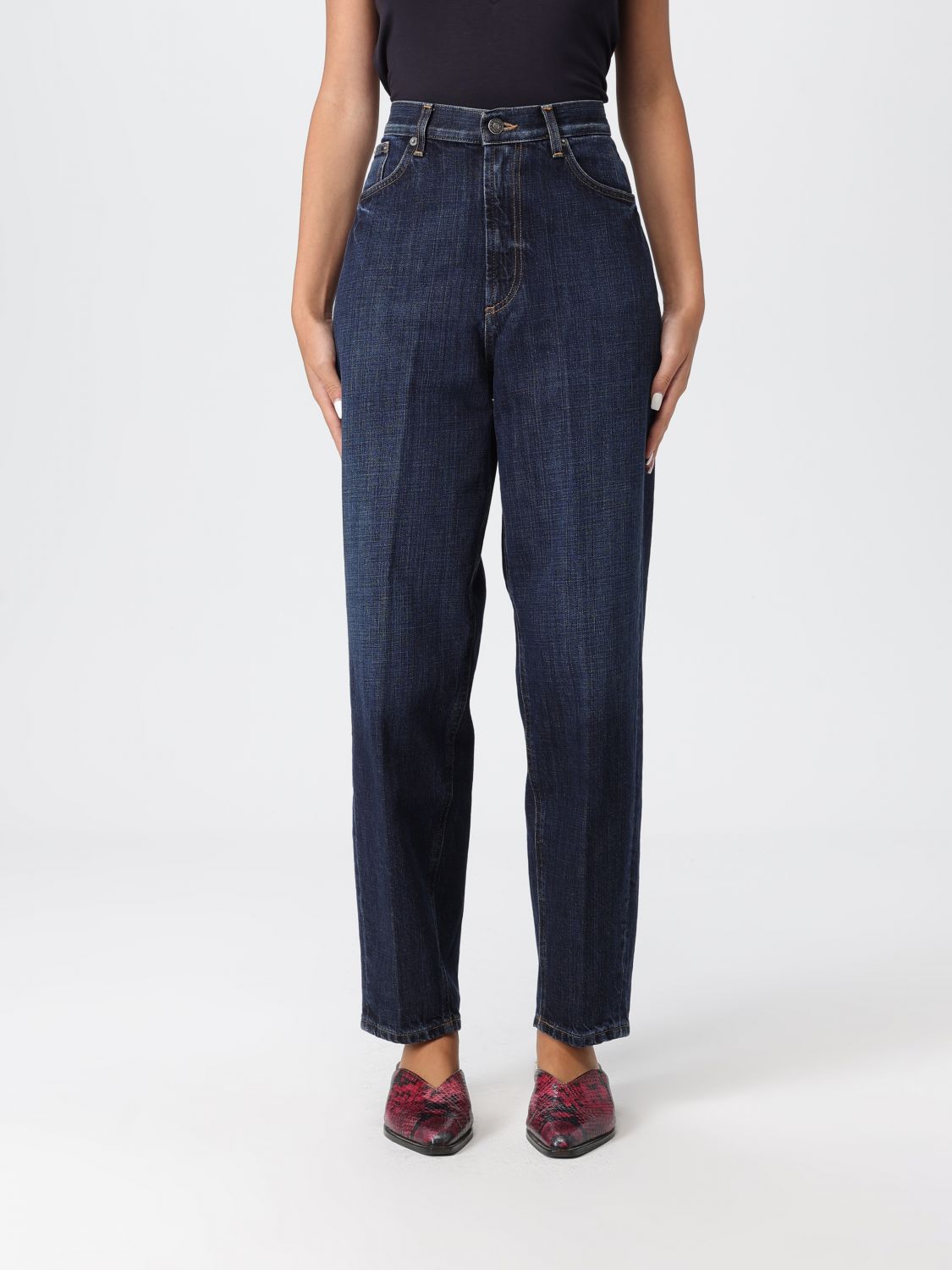 Pants Woman color Blue