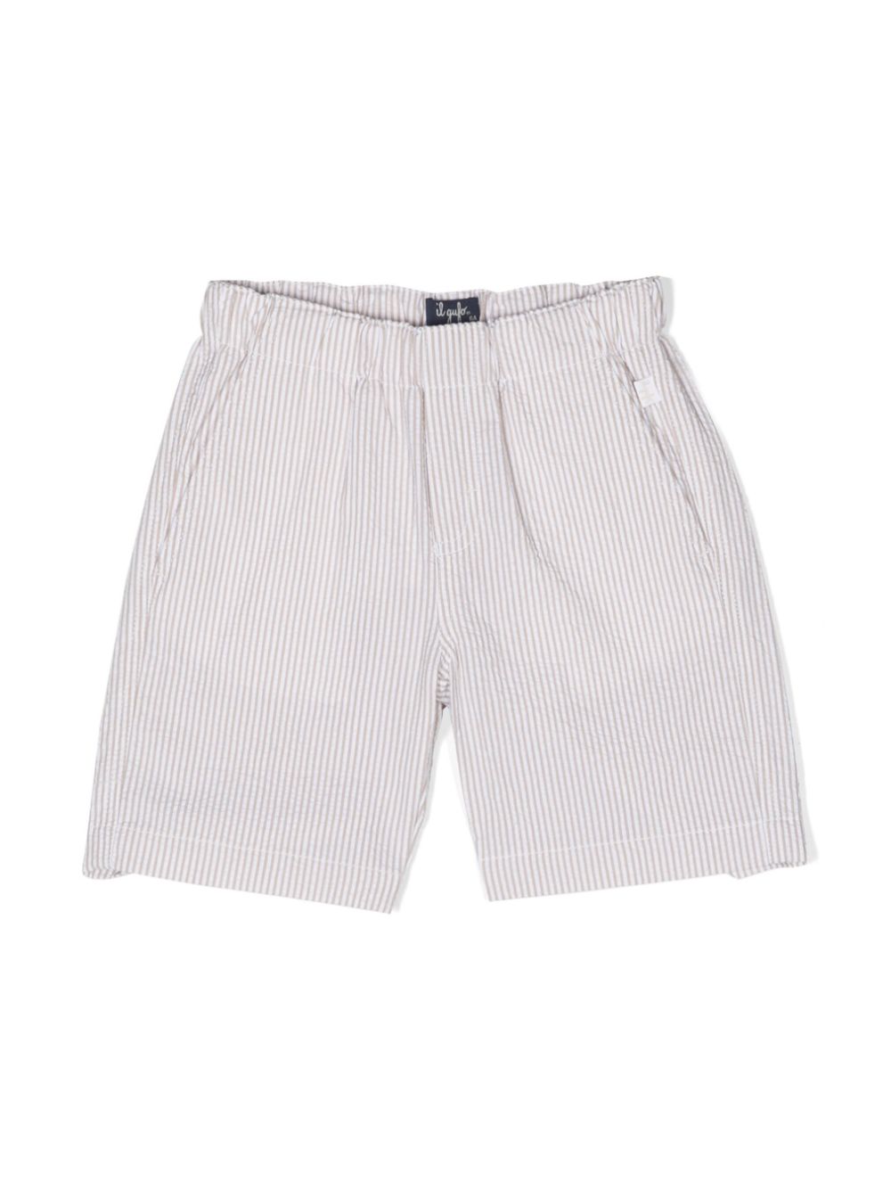 Bermuda Shorts In Rope Seersucker