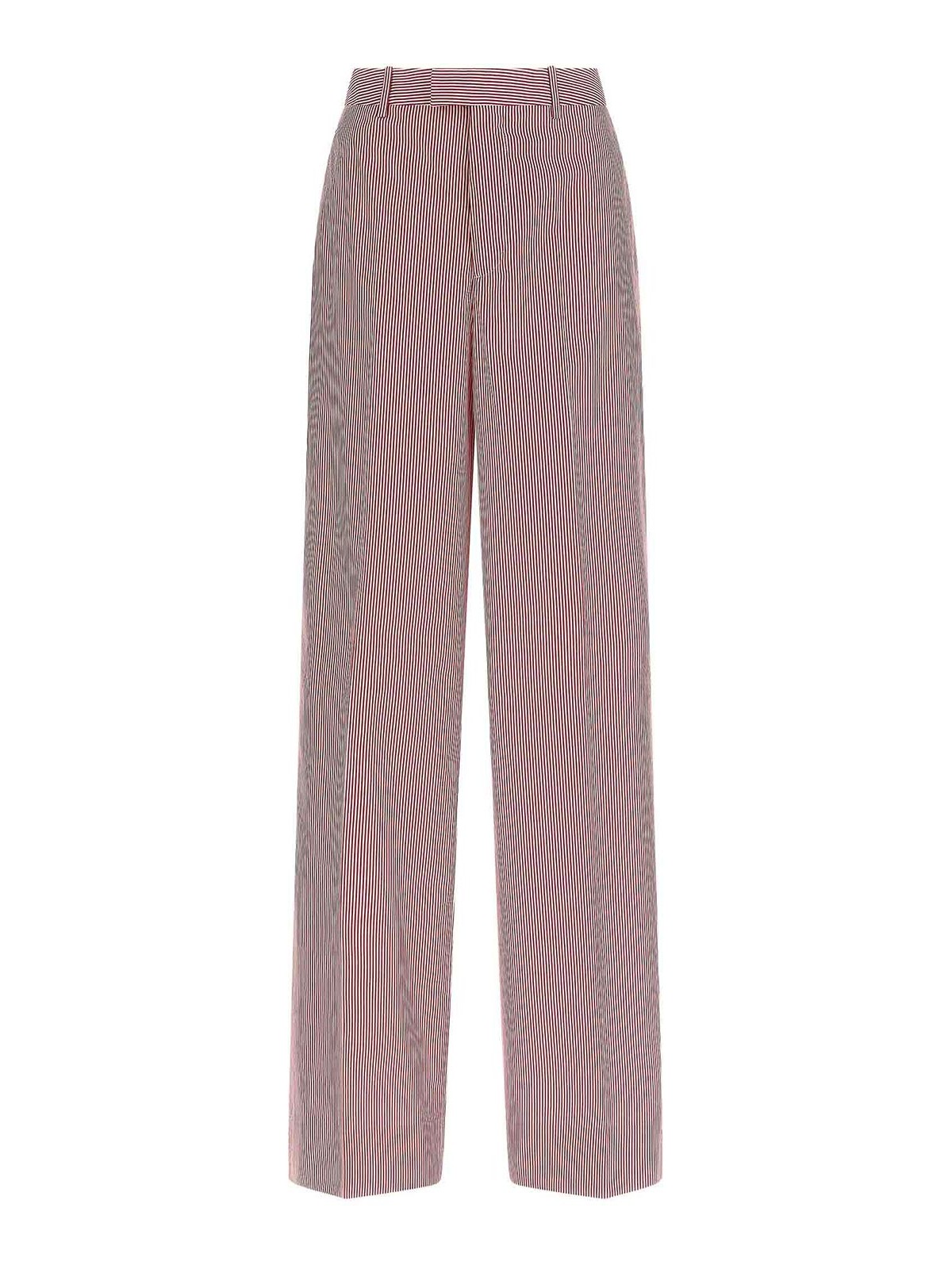 Juno Cotton Striped Trousers