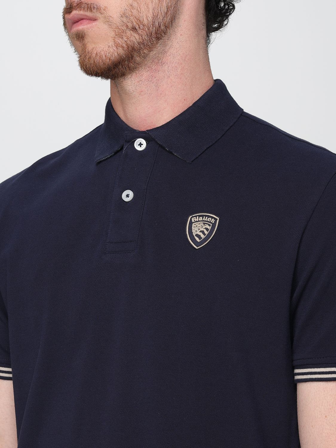 Polo Shirt BLAUER Men color Blue