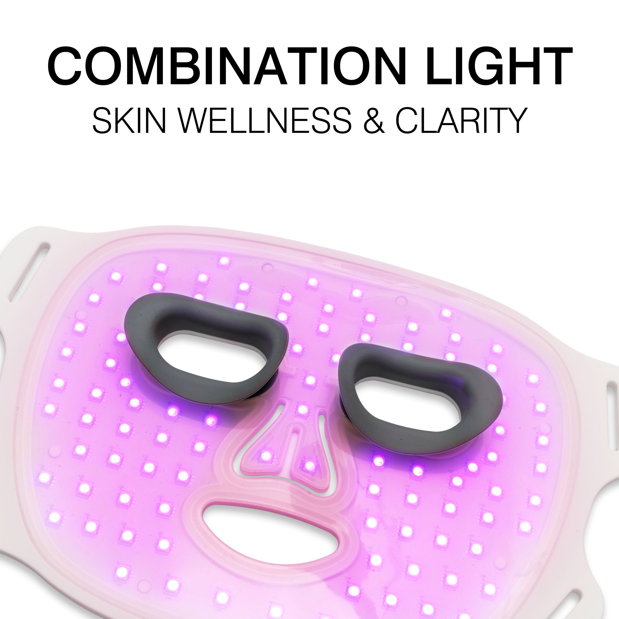 Rio LED Face Mask in White