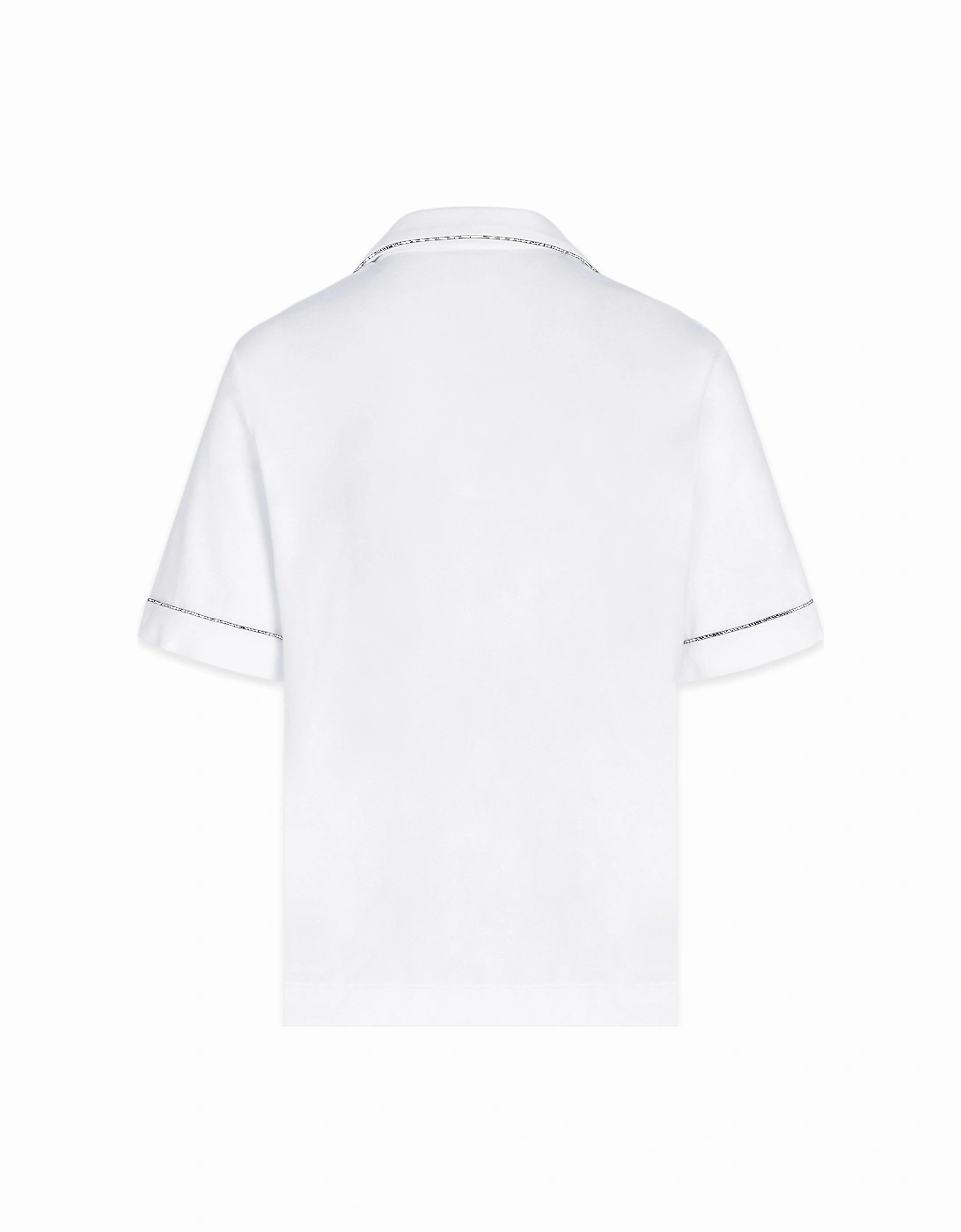 Moncler Men's TOWELING SHIRT - White - Size: 40/Regular