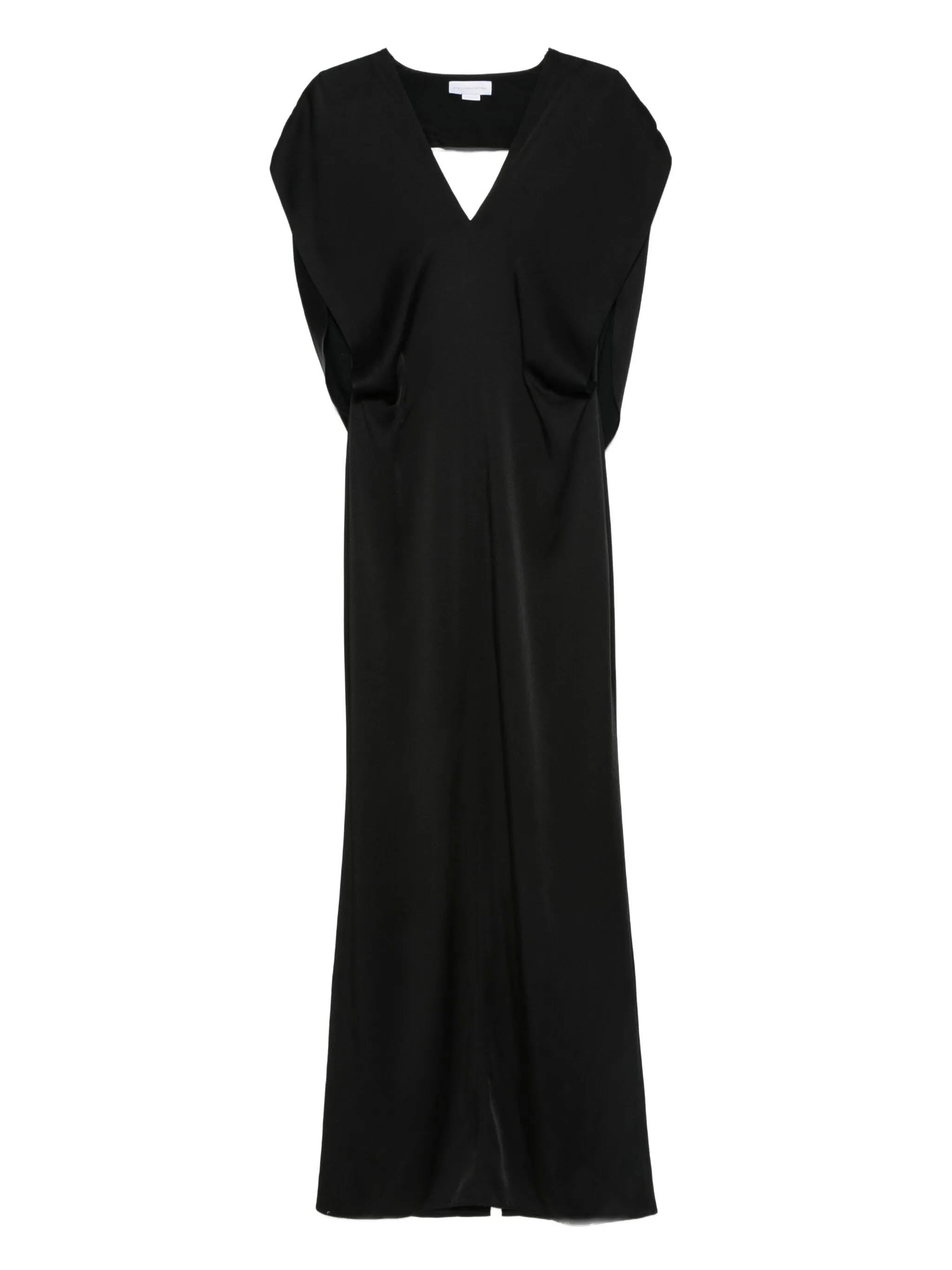 Plunge V-Neck Midi Dress