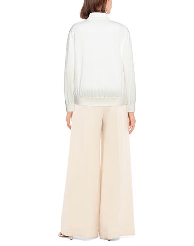 Woman Turtleneck Beige Size 10 Cashmere