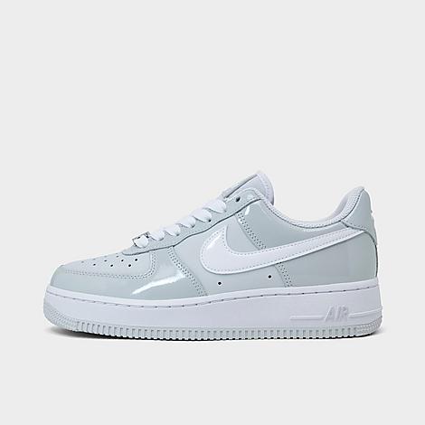 Women's Air Force 1 '07 SE Patent Casual Shoes in Grey Fog/White/Photo