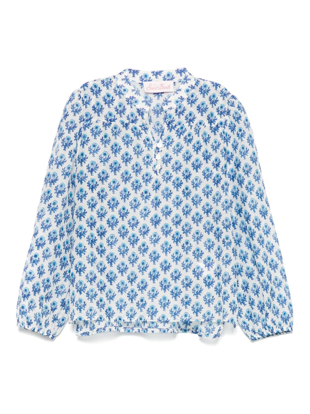 MC2 Saint Barth Kids Harper blouse - Blue