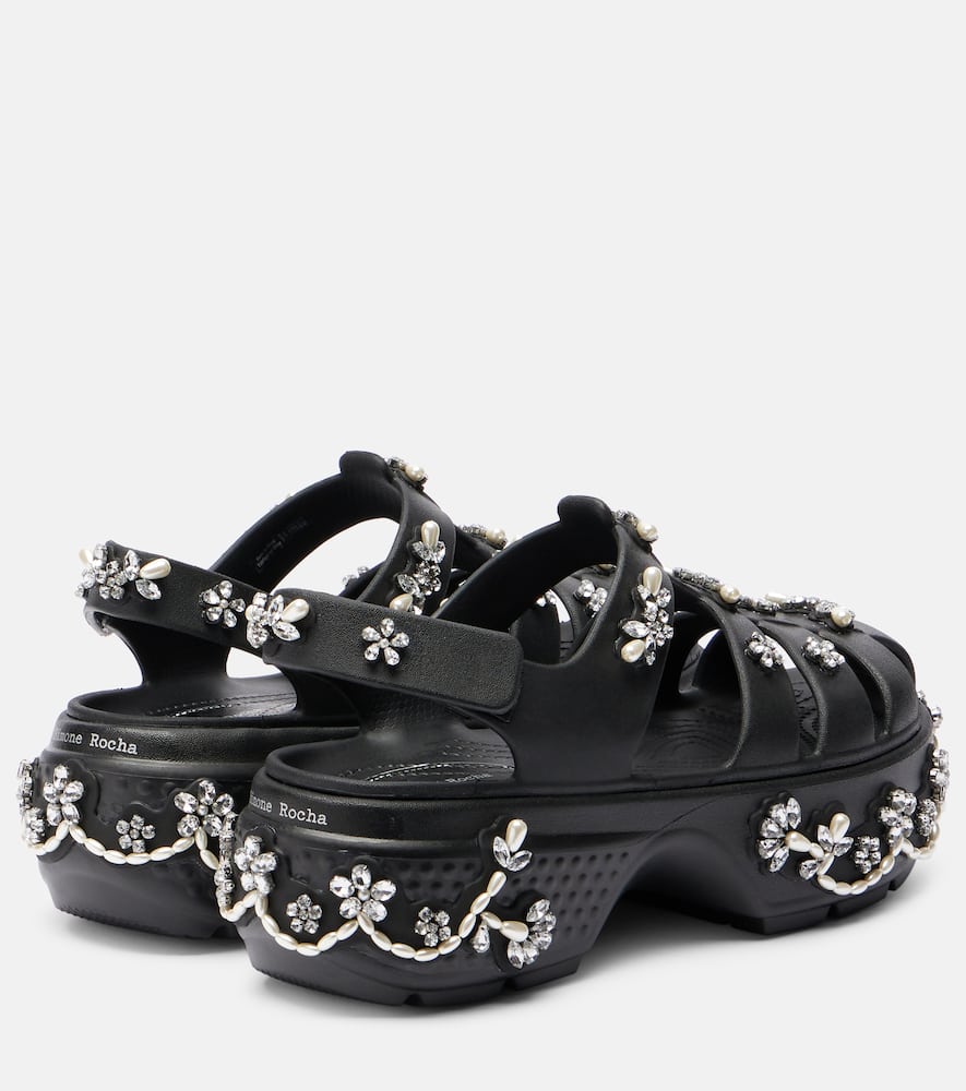 Simone Rocha x Crocs Stomp Fisherman platform sandals