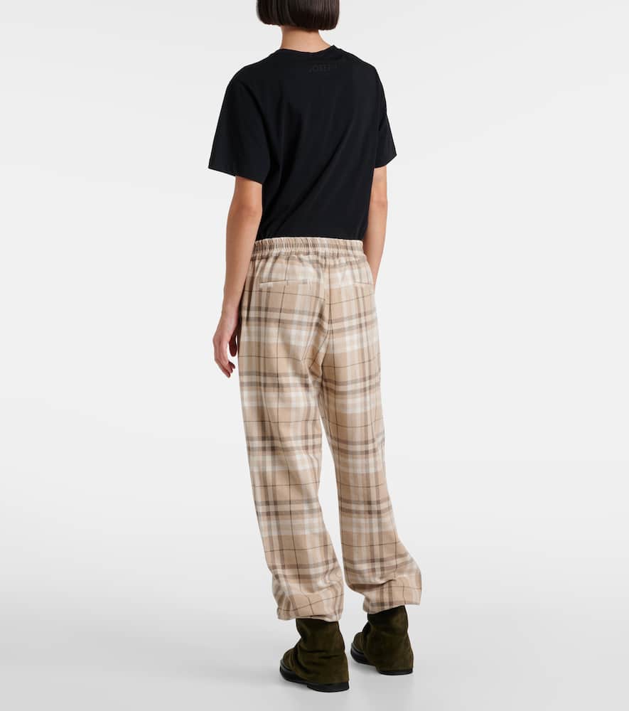 Cotton-blend sweatpants