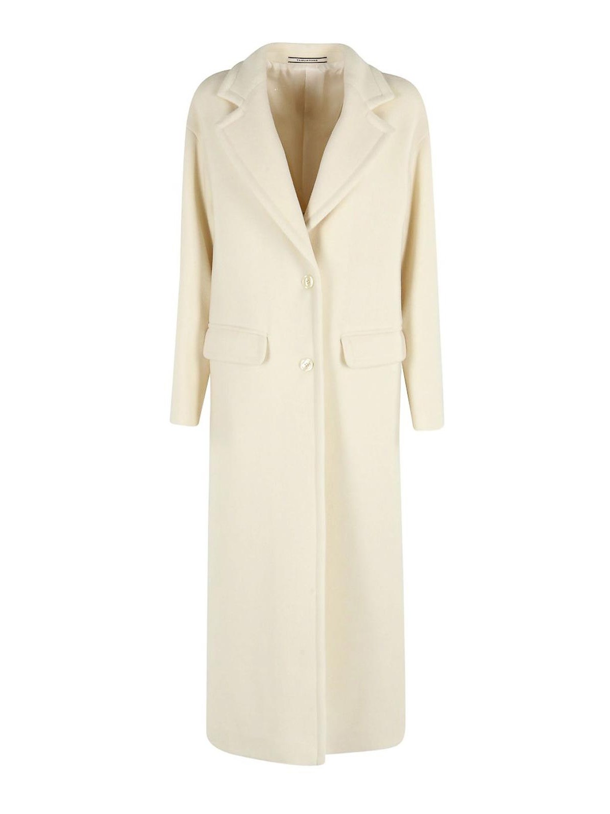 Wool Single-Breasted Coat