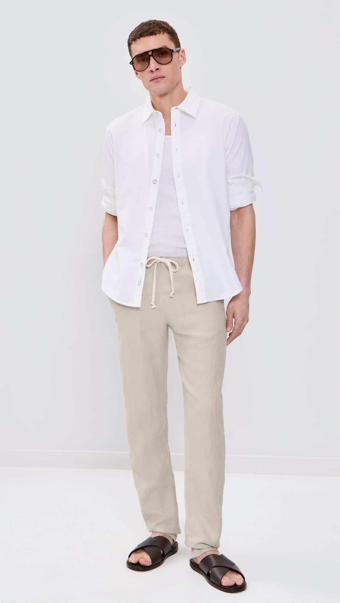Linen Bo Pants Bone