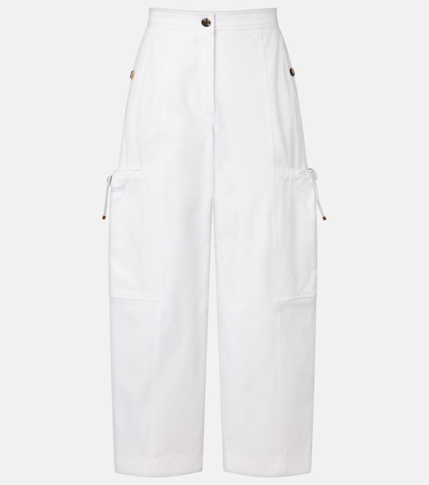 Lepre cotton wide-leg pants