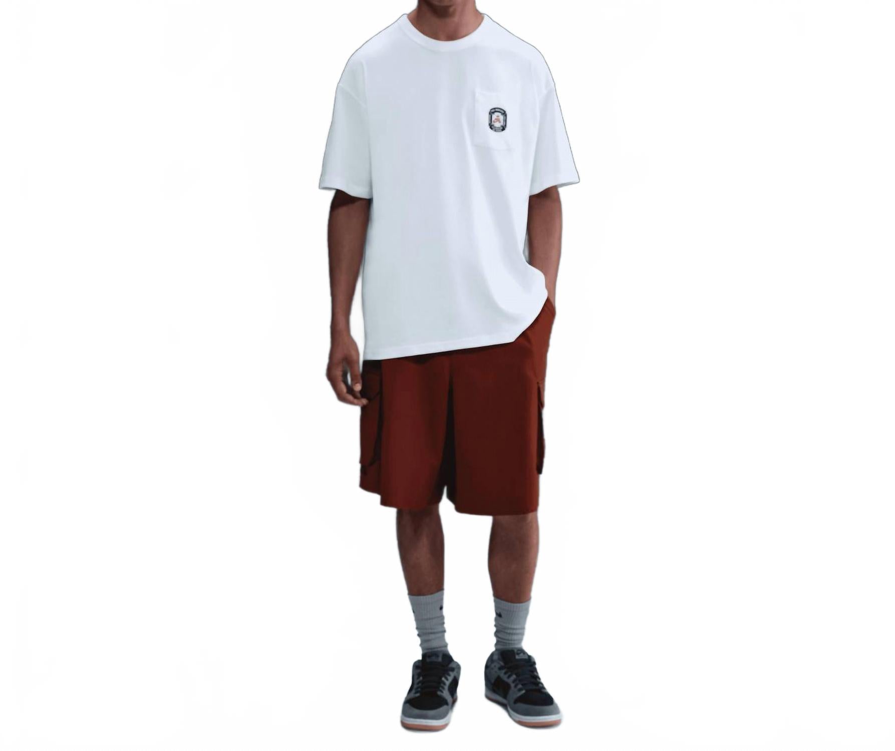 Men's Sb Paul Rodriguez Max Ninety Top In White