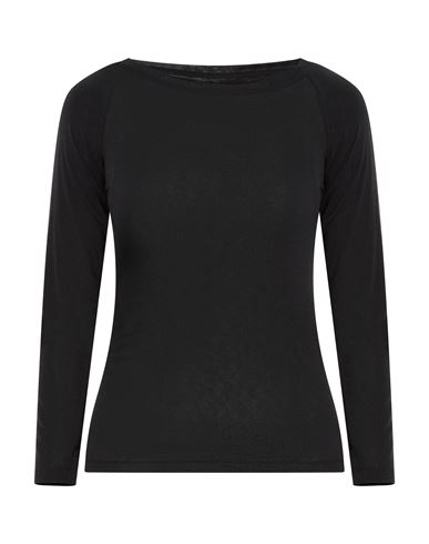 Woman Top Black Size S Viscose, Polyamide, Elastane, Cashmere
