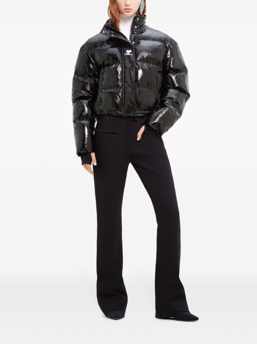 Vinyl Down Jacket